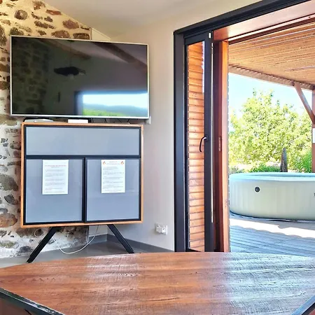 9 Pers, Jacuzzi Parc Regional Languedoc Proche Roquebrun * Berlou