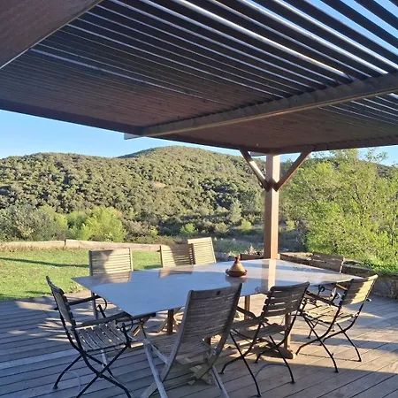Villa 9 Pers, Jacuzzi Parc Regional Languedoc Proche Roquebrun